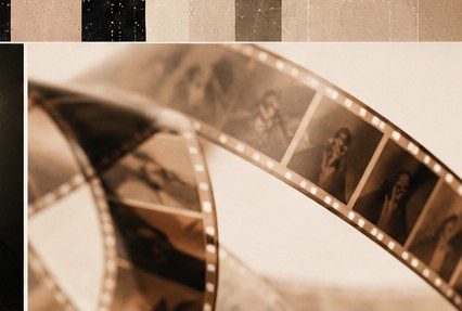 A reel of film