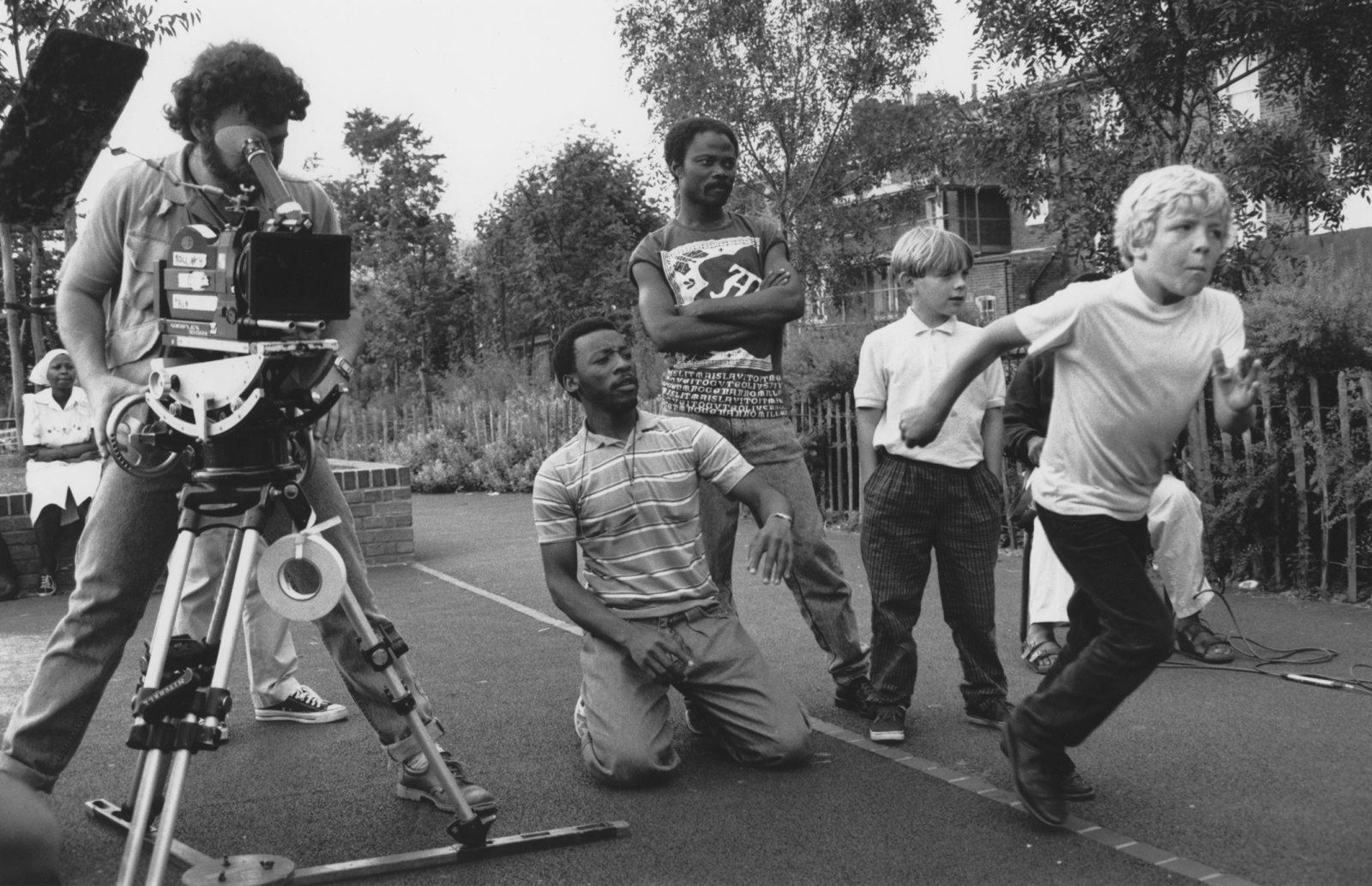 A London Film School shoot in the early years of the school